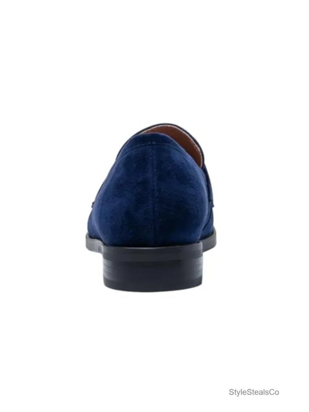 Suede Fringe Loafer Flat, Slip Resistant, 1in Heel